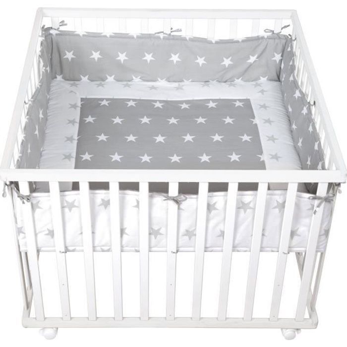 Roba Parc Bebe Little Stars 100x100 Cm Avec Tour De Parc De Protection Et Roulettes Blanc Cdiscount Puericulture Eveil Bebe Roba Parc Bebe Little Stars 100x100 Cm Avec Tour De Parc De Protection Et Roulettes Blanc Cdiscount Puericulture Eveil Bebe
