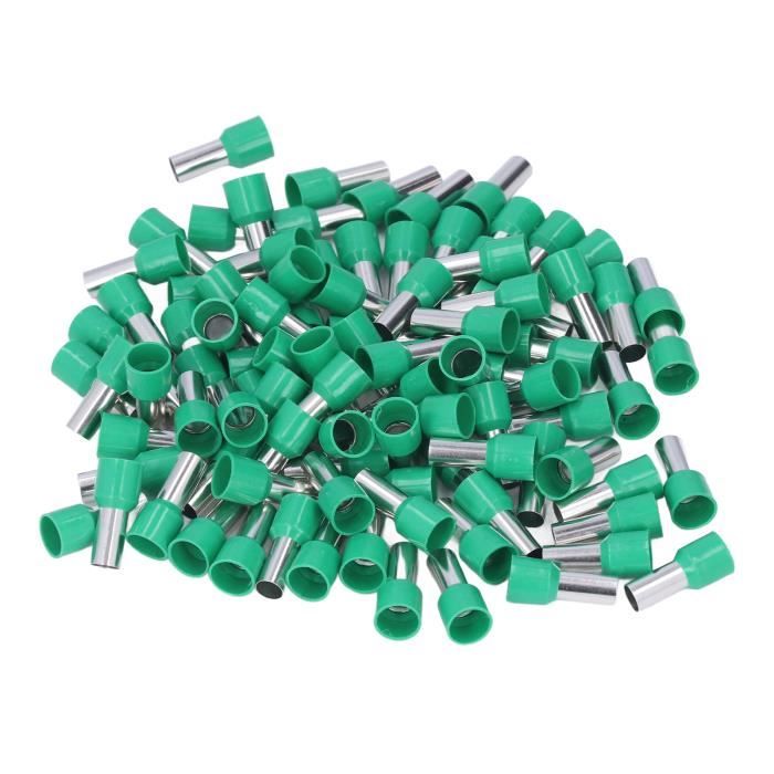 Lot De 1200 Bornes à Sertir (Ferrules) Isolées Et Non Isolées - Taille M25 - Pour Câbles Électriques