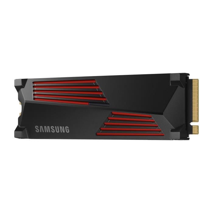 Samsung 990 PRO Series NVMe SSD, PCIe 4.0 M.2 Typ 2280, avec Dissipateur - 4 TB