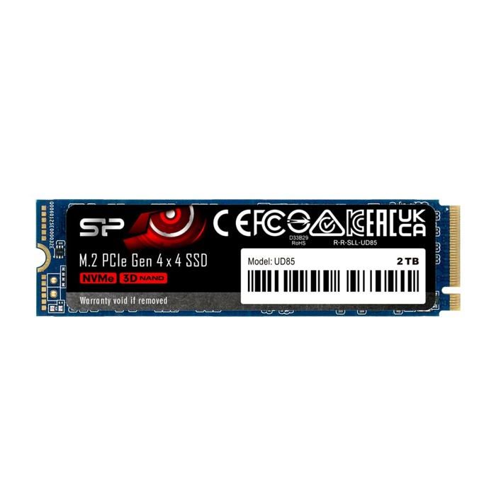 SSD - SILICON POWER - UD85 - 250 Go - M.2 - PCI Express 3.0 x4 (NVMe)