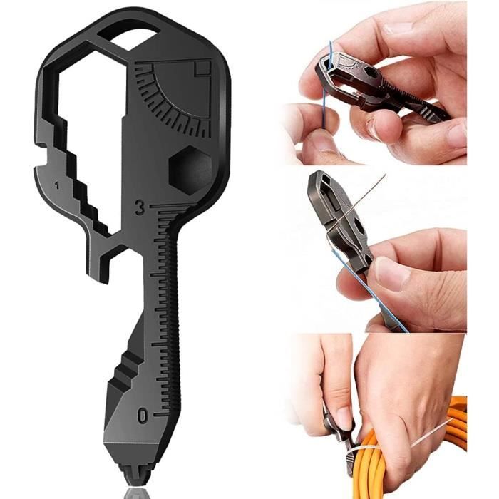 Clé Multi-Fonctions Pour Guitare En Acier Inoxydable - Serrage Prises, Pots Et Accordeurs - Outil De Réglage Bronze