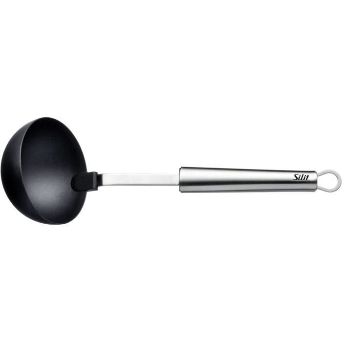Louche à Sauce Lotus, Acier Inoxydable, Manche Bambou, 5 Pouces, Japon