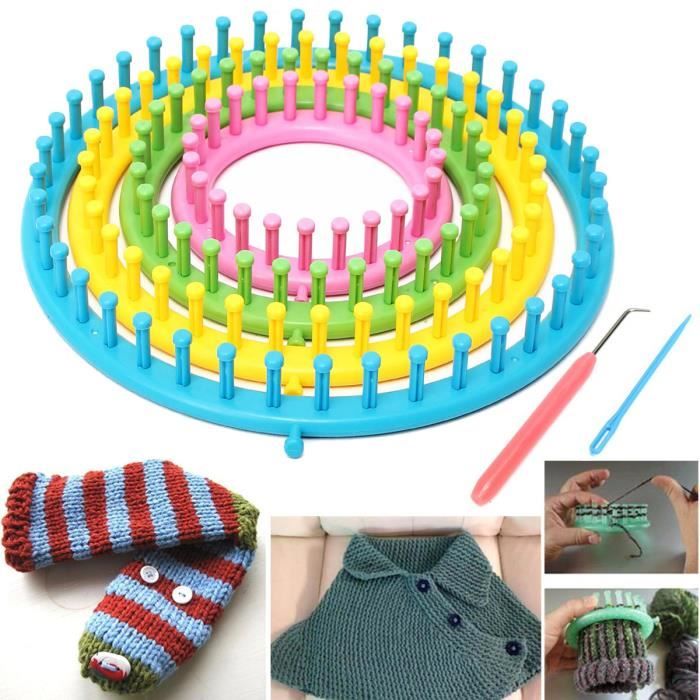 Kit Crochet Débutant Hwtcjx - 6 Aiguilles à Crochet Avec Fil Pour Sous-Verres