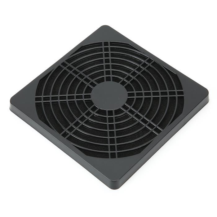 Filtre anti-poussière pour ventilateur en PVC blanc avec trous de 0,5 mm, découpable, couverture en maille pour ordinateur