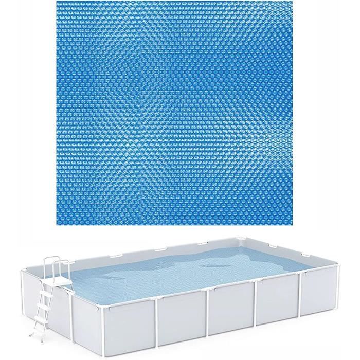300x200cm Film D'isolation Thermique Pour Piscine,Bâches Bulle Piscine Rectangulaire,Piscine Solaire Couverture Pool,Bâche Solaire à Bulles Pour Piscine Ronde, Couverture De Protection Piscine