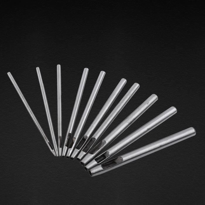 Generic Poinçon rotatif utile, outil de poinçonnage en cuir, poinçon de trou de ceinture à prix pas cher | Maroc