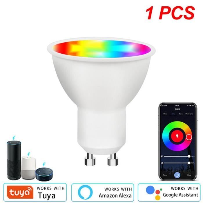 AMPOULE LED,GU10 wifi Smart bulb220V 5WAmpoule connectée connectée