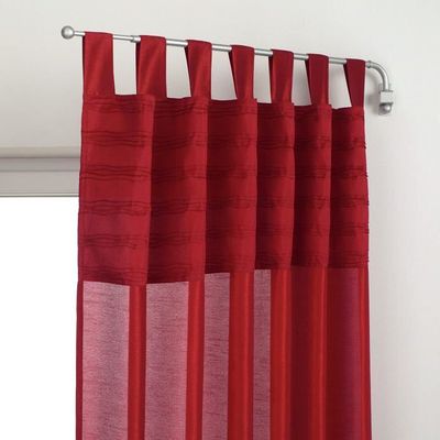 Tringle à Rideau GARDINIA - Extensible 80-130cm - Fixation Pression Sans Perçage - Blanc - Métal