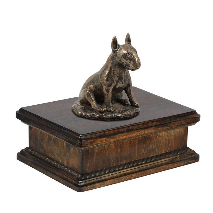 Urne Funéraire Akita Avec Plaque Personnalisée Art-Dog – Image De Chien