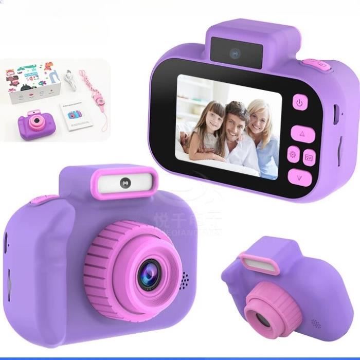 Appareil photo 4-en-1 pour enfants Disney Stitch de Lexibook avec carte SD  de 8Go incluse violet - Lexibook