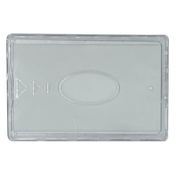 Porte-cartes Blindé MEEXUP Anti-piratage RFID - 4 Cartes - Blanc Et Argent