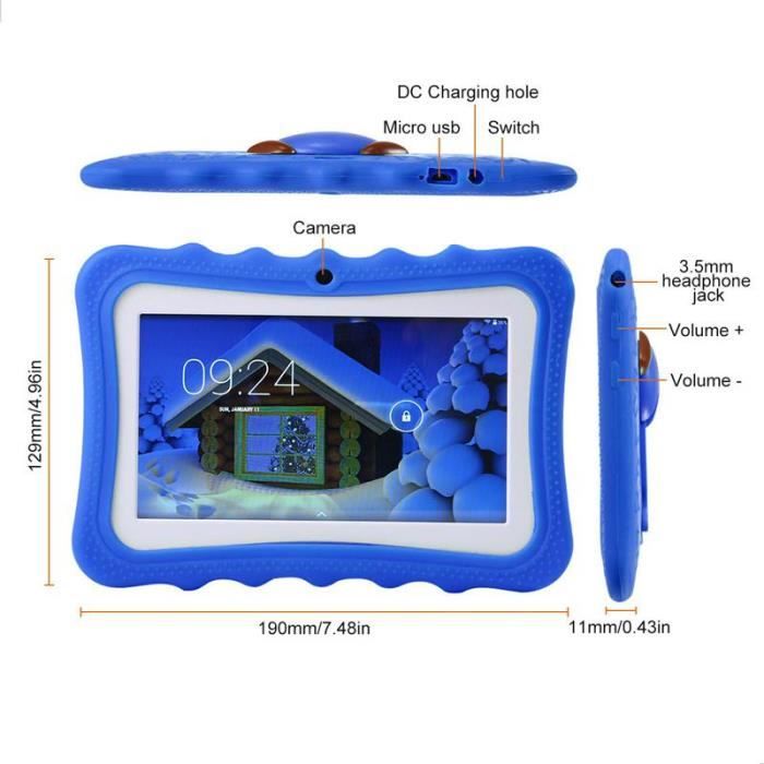  Tablette tactile Enfant -7'' HD -ROM1