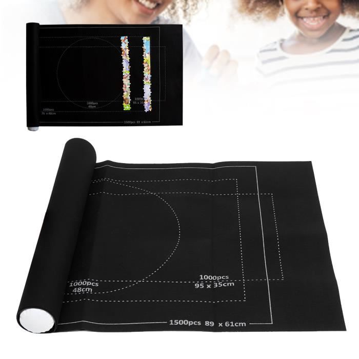 Tapis Pour Puzzle Jusqu'à 1500 Pièces - Dimensions 116x66 Cm - Neuf