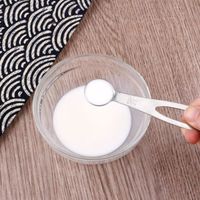 Cuillère Doseuse Gramme Lot De 6 Cuillères à Mesurer MasterClass - Acier Inoxydable - Emboîtables Cuillère Mesure