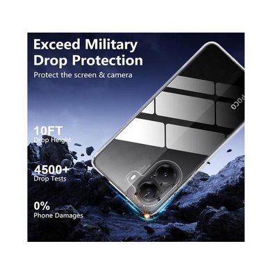 Coque Pour Xiaomi Poco X7 Pro 5G - Housse Etui Silicone Gel Fine Verre Trempe - TRANSPARENT TPU - Téléphonie