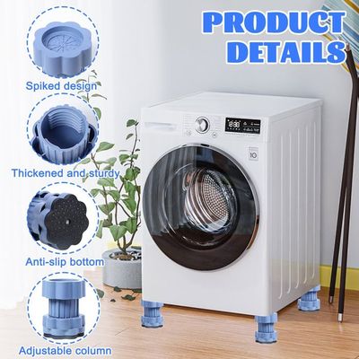 Lot De 4 Patins Anti-vibration Pour Lave-linge Et Sèche-linge - Universel
