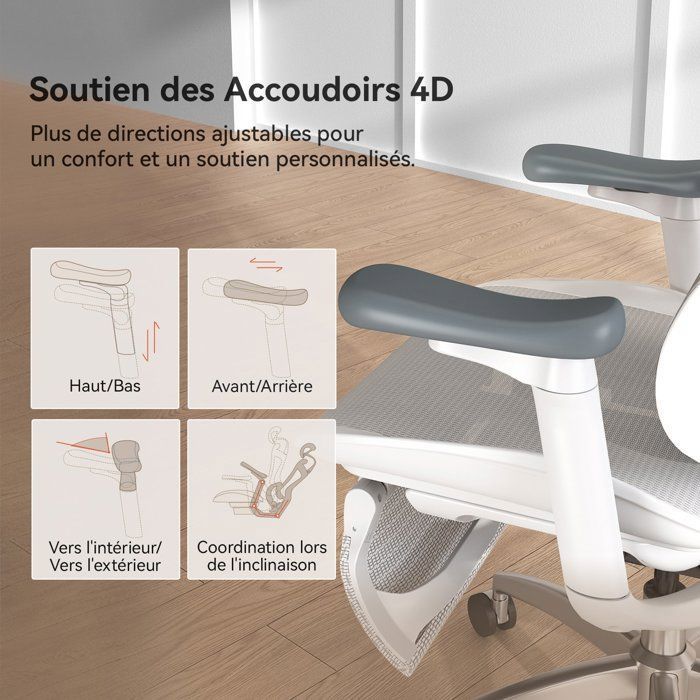 Chaise Ergonomique SIHOO Doro C300 - Confort à Prix Juste