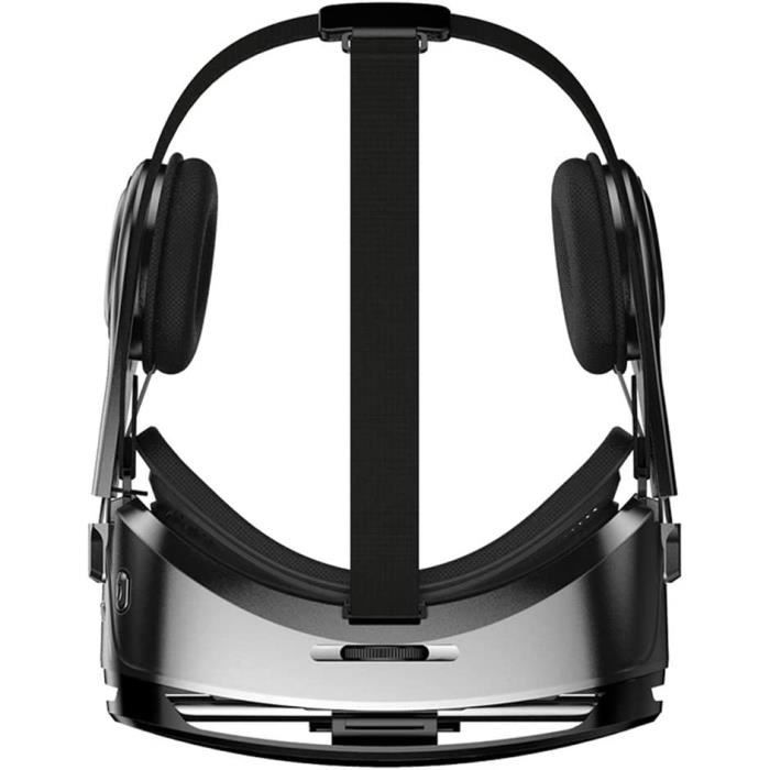 Casque VR Casque de Réalité Virtuelle Lunettes 3D VR - Compatible pour iph  X 7/7+/6s/6 +/6/5, Samsung Galaxy, Huawei, 