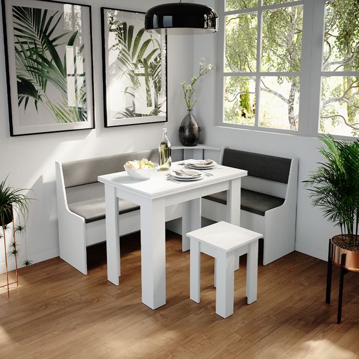 Banc D'angle AKIKO Metal X | Design Moderne Pour Salon/salle à Manger - Plusieurs Tailles