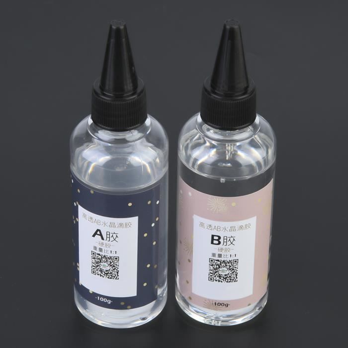 Acheter Kit Résine Epoxy Cristal 1:1 colle transparente en résine