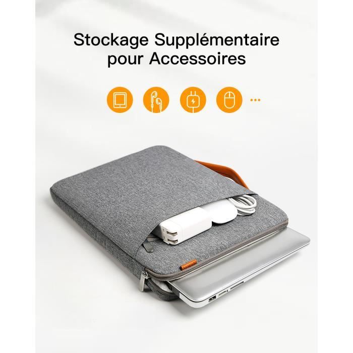 Inateck Housse 13-13,6 Pouces Ordinateur Portable Compatible avec