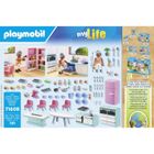 Playmobil 71608 Cuisine Avec îlot Central - Set MyLife Avec Personnage Et Accessoires