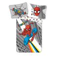 Parures drap plat - AC-Déco - Disney - Parure de lit en coton "Spider-Man : Pop art" - 140 x 200 cm-0