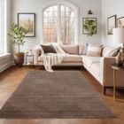 BRAND Tapis Salon Moderne - Azalée - Mocca - 160 x 230 cm - 100% Polypropylène - SIMPEX
