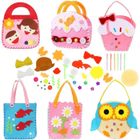 BRAND Kit d'outils de couture,Couture Enfant en Non Tissé Kit de Couture Confortable Activite Couture Enfant 6 Modèles,6PCS