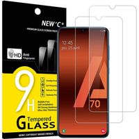 Lot de 2, Verre Trempé pour Samsung Galaxy A70, Film Protection écran - Anti Rayures - sans Bulles d'air -Ultra Résistant (0,3[287]