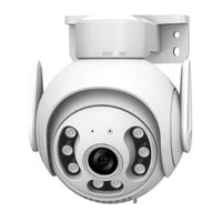 Caméra de Surveillance TD® 3MP extérieur sans fil WiFi  téléphone portable interphone à distance HD moniteur de vision nocturne