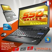 LENOVO X220 i5 8G SSD 240G WIFI Win7