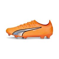 Chaussures de football de football Puma Ultra Ultimate FG/AG - Supercharge - ultra orange/white/blue glimmer - 40,5