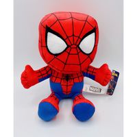 Peluche Spiderman - Marvel Avengers - 30 cm - 12 mois - White House - Rouge et bleu - Plush