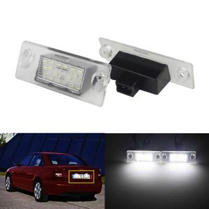 ANG RONG 2x Eclairage Plaque d'immatriculation LED CANBUS Pour Audi A3 8L A4 B5 lifting 