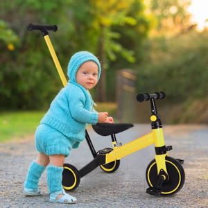 Tricycle Tricycle bébé Laizere pour Enfant 1-4 Ans - Jaune 
