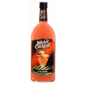 APERITIF SANS ALCOOL Mister Cocktail Pèche - Cocktail sans alcool - 75c