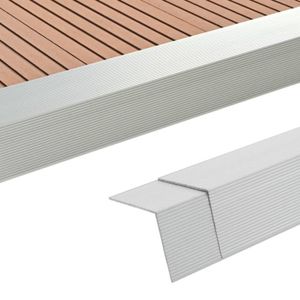 DALLE - PIED DE PARASOL Cornière de terrasse en aluminium FDIT - 170 cm - 