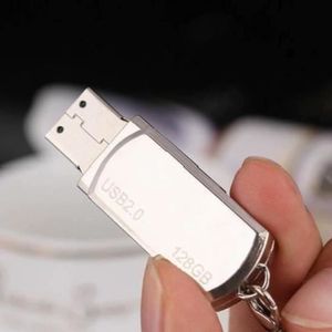 CLÉ USB 128 GO  clé usb en métal-étanche-haute vitesse mém