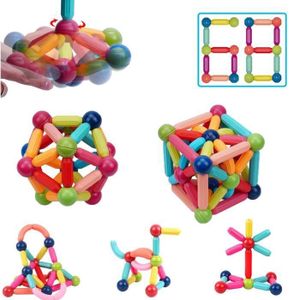 Jeu de construction magnétique – 64 pcs – Magasin de jouets et