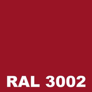 PEINTURE - VERNIS Peinture Anticorrosion - Pot 25 L    - Metaltop - 3003 - Rouge rubis 3003 - Rouge Rubis