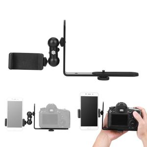 Lot De 2 Pinces Universelles Avec Tête à Bille 360° – Support Smartphone & Appareil Photo Rotatif
