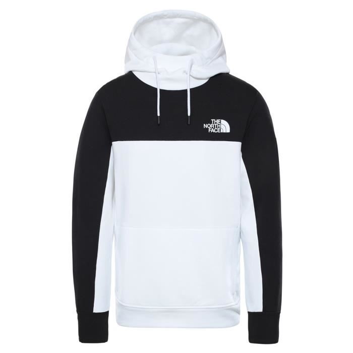hoodie noir et blanc