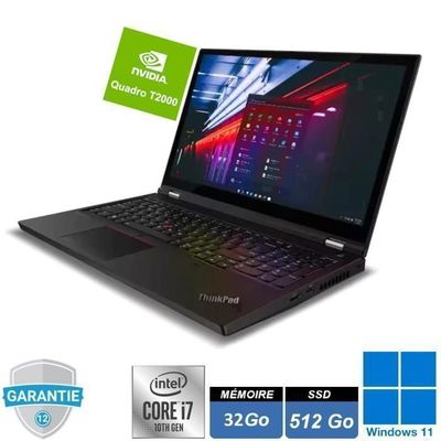PC portable - Lenovo - ThinkPad - P15 Gen1 - 15,6