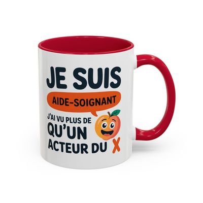 Tasse Humour Bureau – Top Secret – Idée Cadeau Originale – Tasse Café Blanche