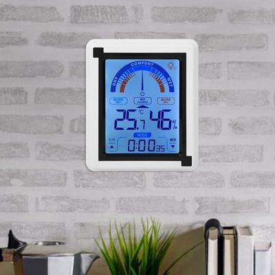 Horloge Ecran LCD Affichage hygromètre électronique mur numérique