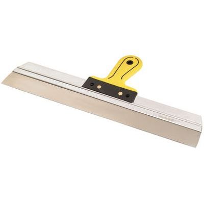 2 Grattoirs En Inox Avec Poignée Caoutchouc - 50 X 210 Mm - Neufs