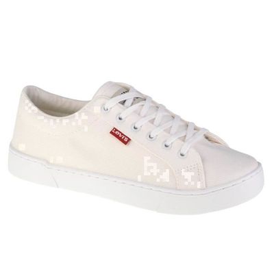 Basket Femme Levis Baskets LEVI'Su00ae Malibu Velcro Blanc Basket
