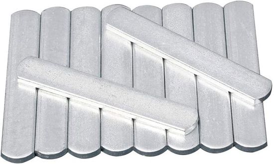 8 Plaques D'Acier Pour Gilet Lesté - 200g Chacune, 15x2.5x0.7 Cm - Entraînement Force, Musculation, Marche - 3