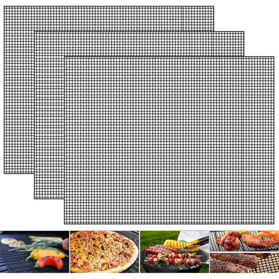 YAP Barbecue, réutilisable maille barbecue cuisson sac, antiadhésif